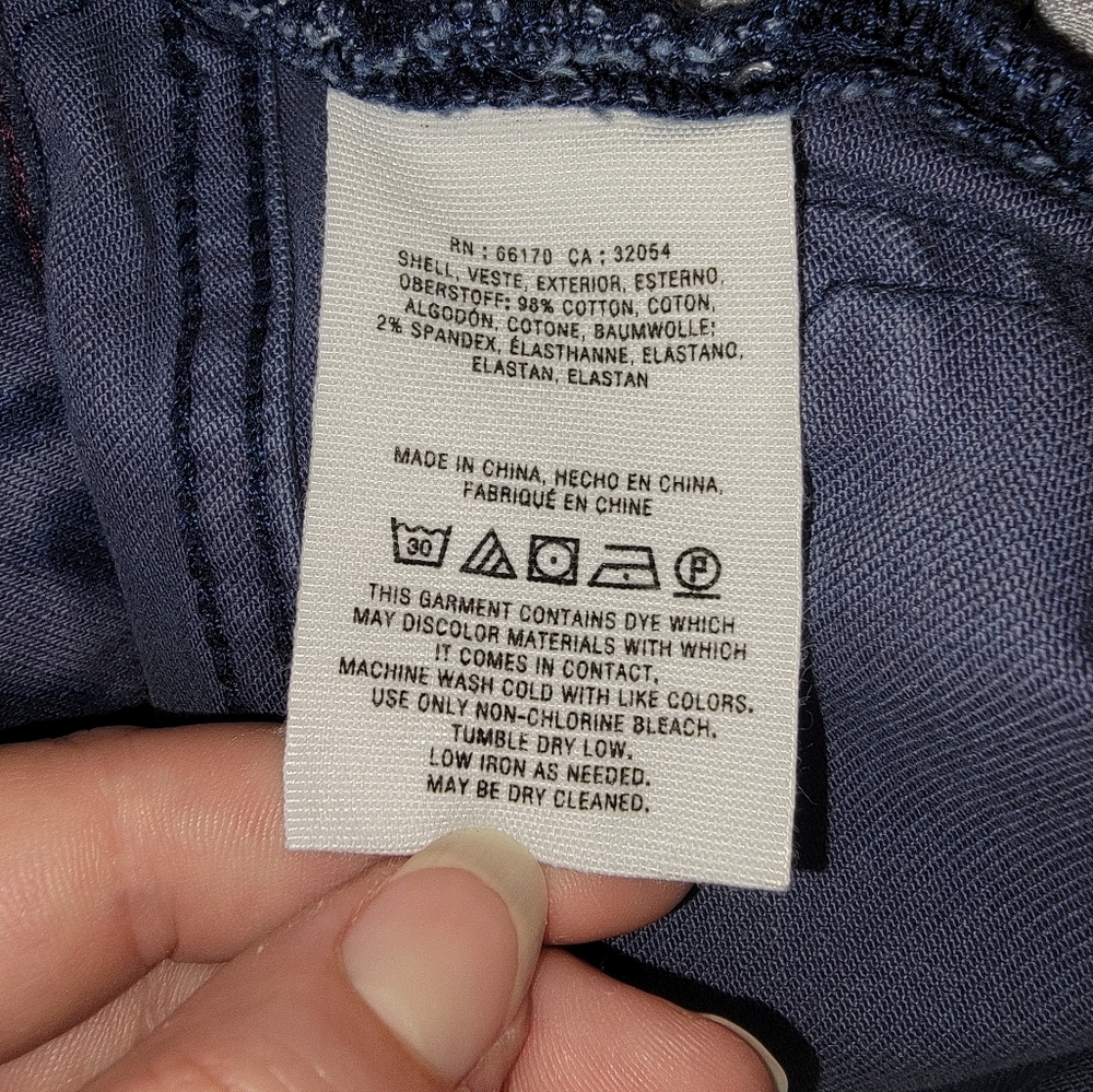 Anthropologie Pilcro And The Letterpress Skinny Jeans Size 25 Blue Leopard - Picture 11 of 12